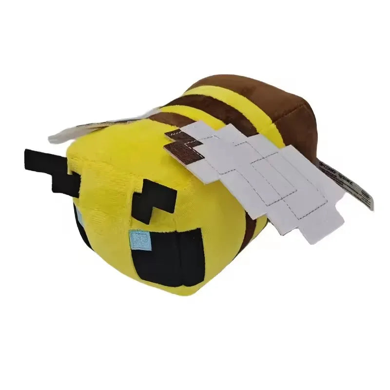 Soft Minecraft Bee/Axolotl Plushie Cute