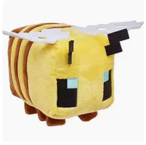 Soft Minecraft Bee/Axolotl Plushie Cute