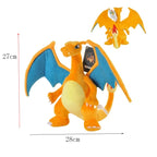 Mega Charizard X Y Soft Plush Toys Cute Anime Figure Kawaii Shiny Gigantamax Rayquaza Charizard Anime Stuffed Toy