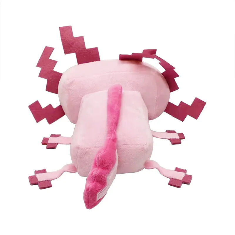 Cute Soft Minecraft Pink/Blue Axolotl Plushie